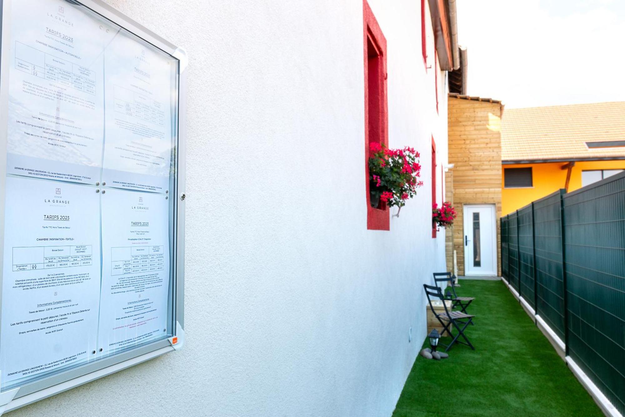 Domaine La Grange Ungersheim - Chambres D'Hotes L'Inspiration Exterior photo